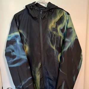 Billabong x Chris Burkard Printed Black Jacket - Men’s Medium